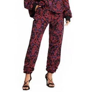 I.AM.GIA TATIANA Black Paisley Pants Size Small